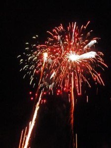 Ein Feuerwerk zur Gründung von fahrradzubehoer-test.de